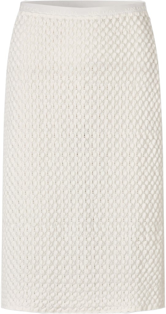2479 Crochet Lace, Pencil Elasticated Skirt